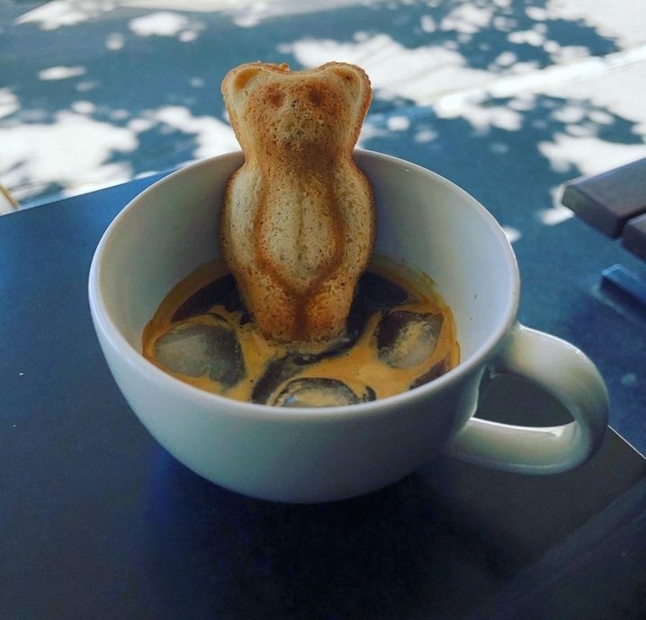 Mandelbärli im Eiscafé im Berner Café