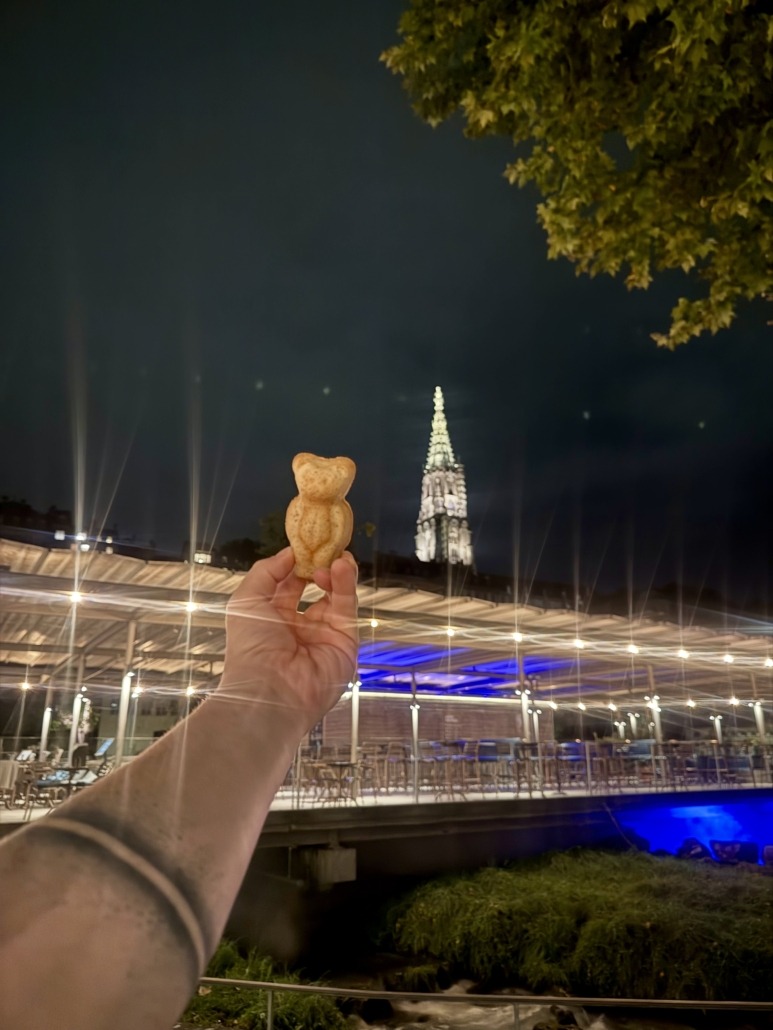 Abendessen mit bärenstarker Aussicht